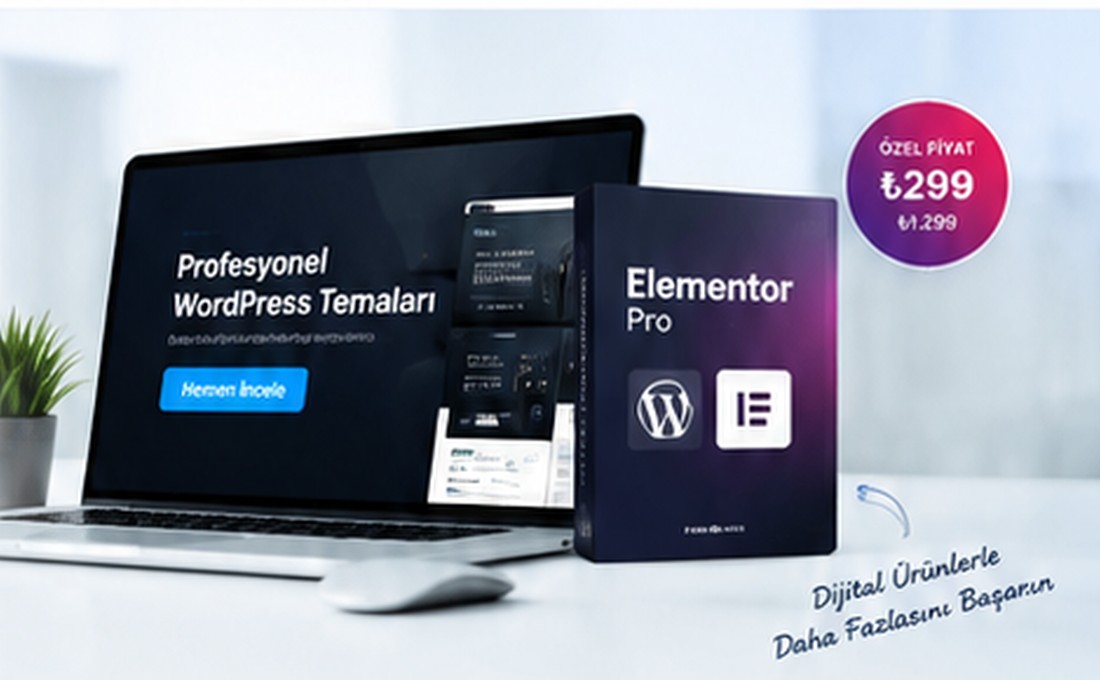 WordPress ve Elementor dijital ürünleri
